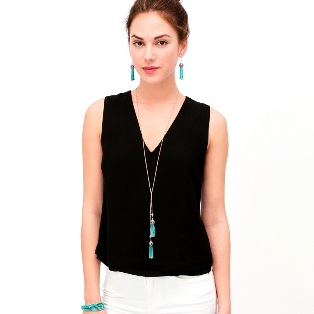 Brighton Boho Roots Lariat Necklace EUC